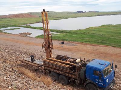 Буровые работы на территории Забайкальского края. Буровые работы на территории Забайкальского края.